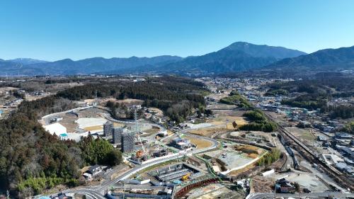 リニア岐阜県駅周辺の様子【MAVIC】サムネイル 2024年2月3日-7