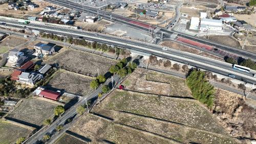 濃飛横断道工事の様子【MAVIC】サムネイル 2024年2月3日-2