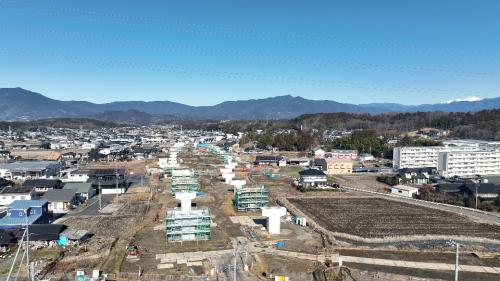 濃飛横断道工事の様子【MAVIC】サムネイル 2024年2月3日-3