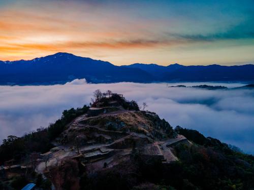 苗木城跡＿雲海【MAVIC】 2020年12月29日-17